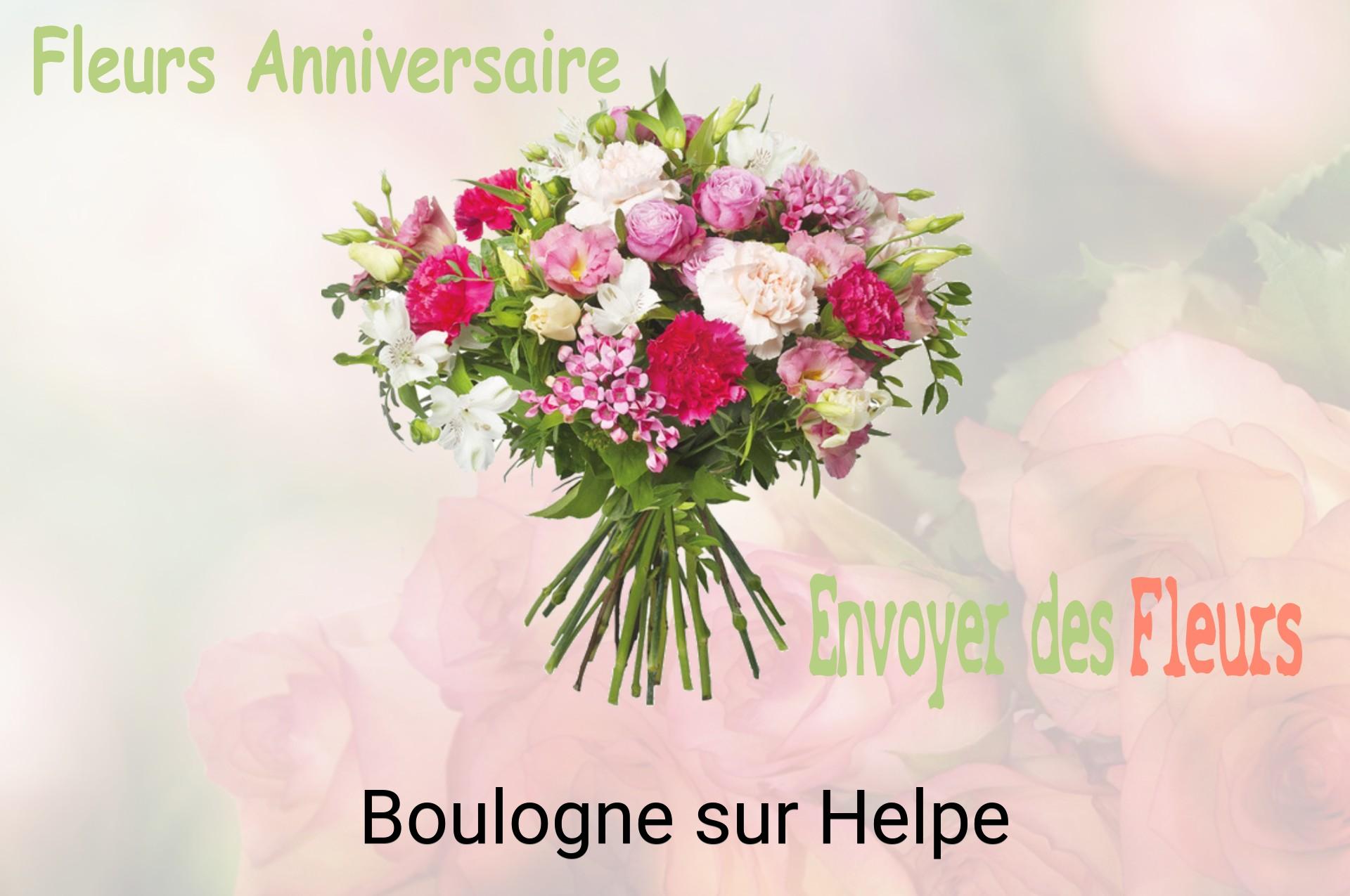 Bouquet de fleurs d’anniversaire livré à Boulogne-sur-Helpe
